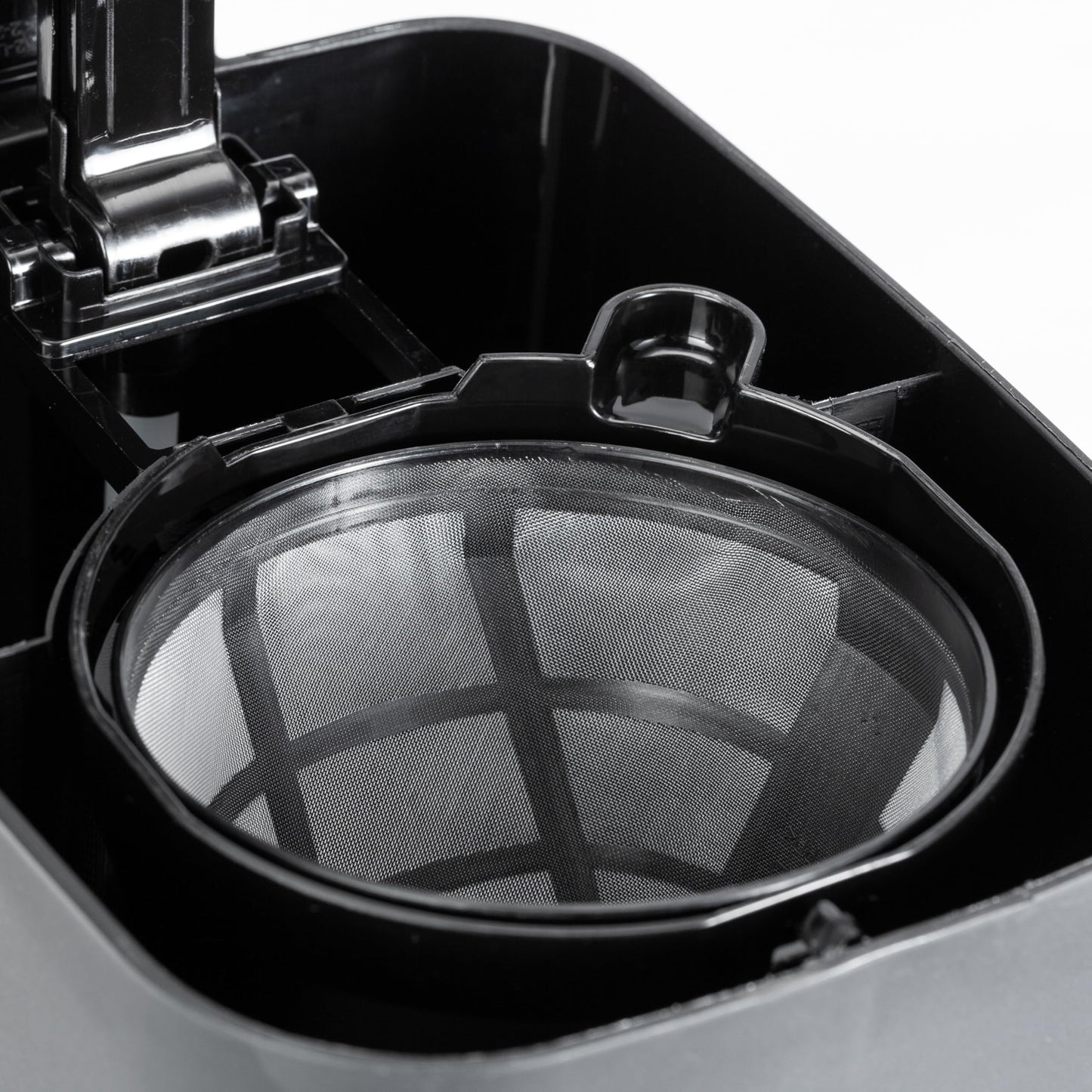 •Amazon Basics 12 Cup Drip Coffee Maker, Coffee Machine with Glass Coffee Pot (1.9 Qt), Auto Shut-off, Auto Pause, Removable Filter Basket, Black & Silver