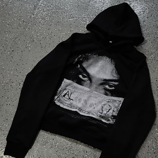 Personalized Dark Printed Hoodie