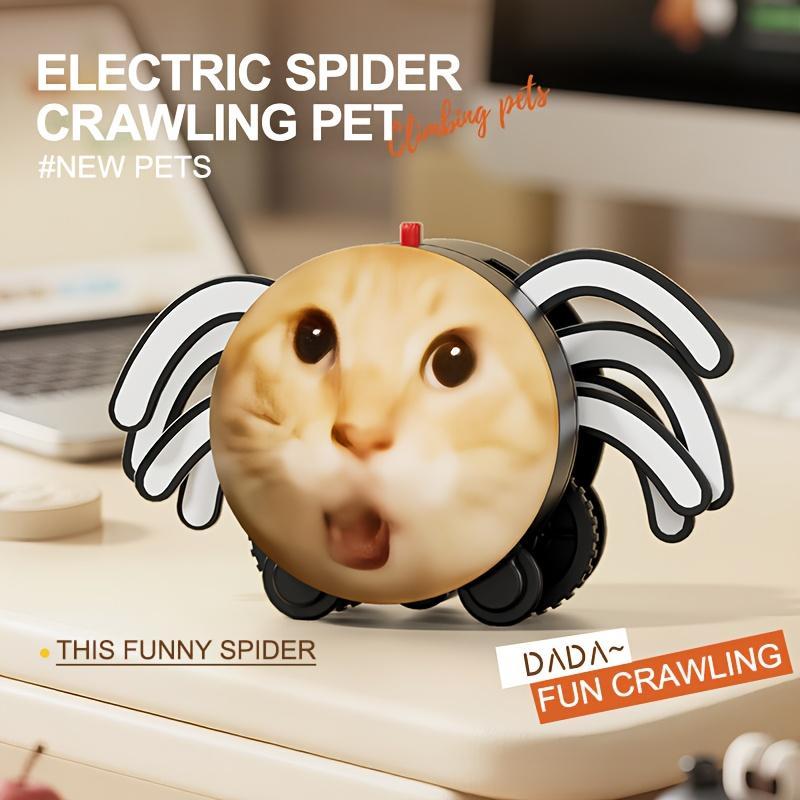 Realistic Electric Crawling Spider, Movable Pet Toy, Fun And Novel For Children, Educational Toy Suitable For Boys And Girls.