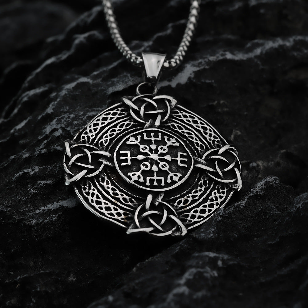 Cross Celtic Knot Symbol Necklace - PryTheory