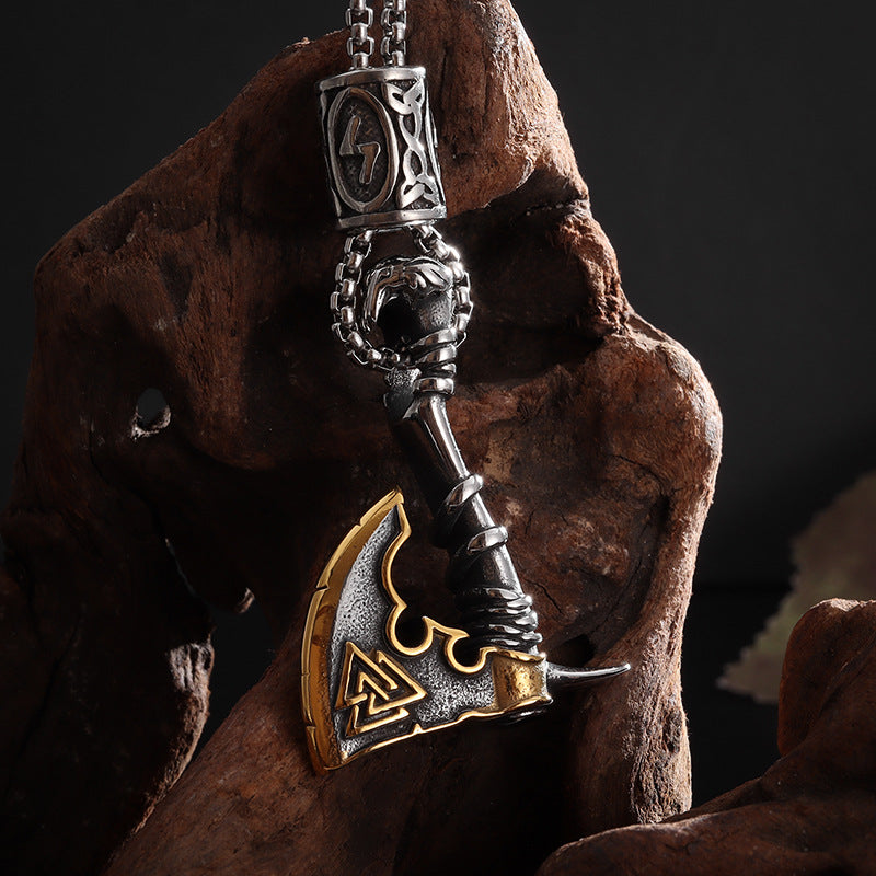 Axe Pendant Necklace. - PryTheory
