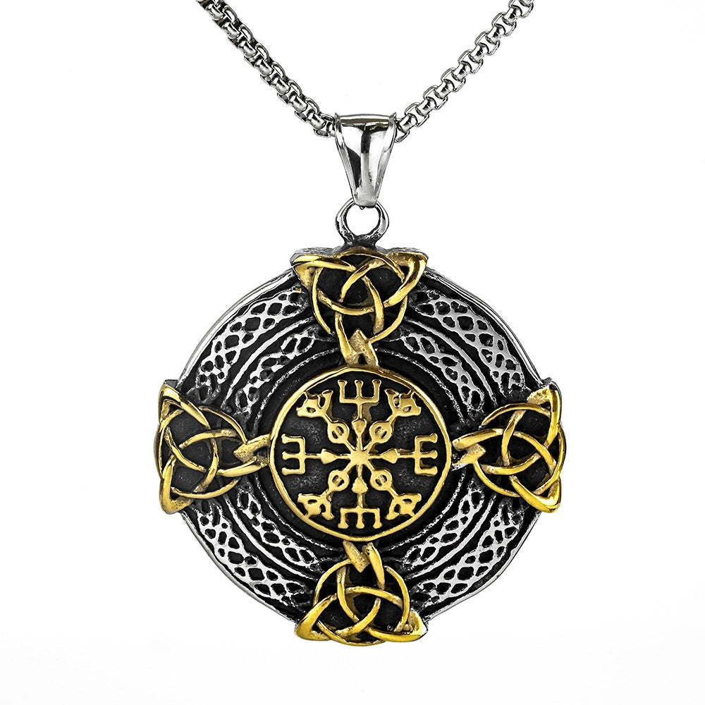 Cross Celtic Knot Symbol Necklace - PryTheory
