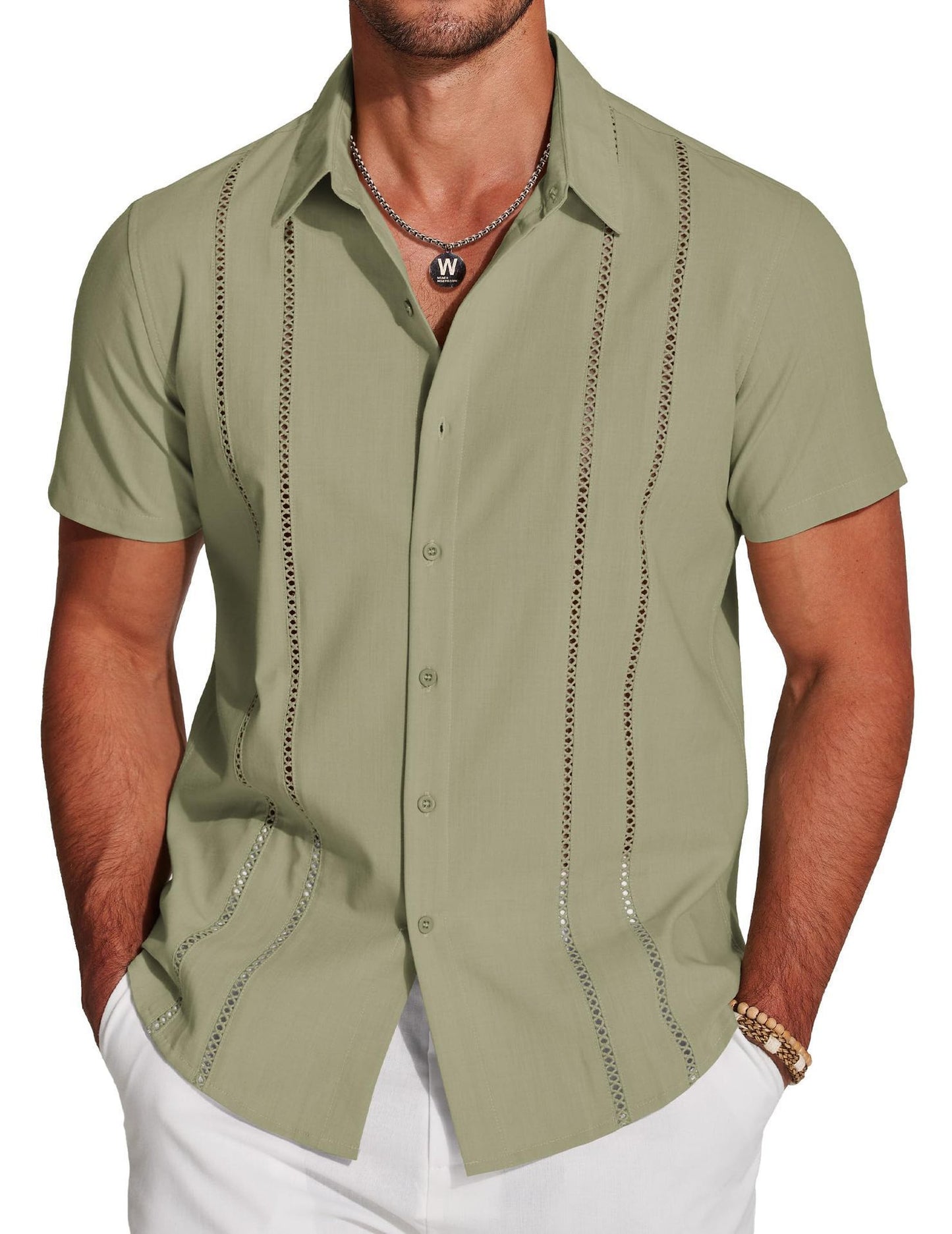 Men's Shirt Hawaiian Short Sleeve Shirt 3D Digital Print Holiday Printing - PryTheory