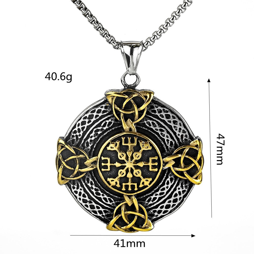 Cross Celtic Knot Symbol Necklace - PryTheory