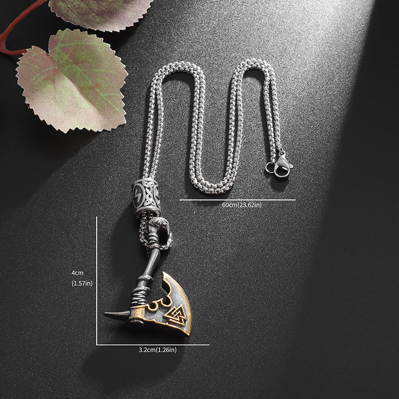 Axe Pendant Necklace. - PryTheory