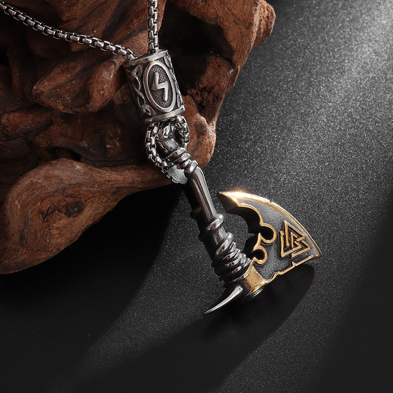 Axe Pendant Necklace. - PryTheory
