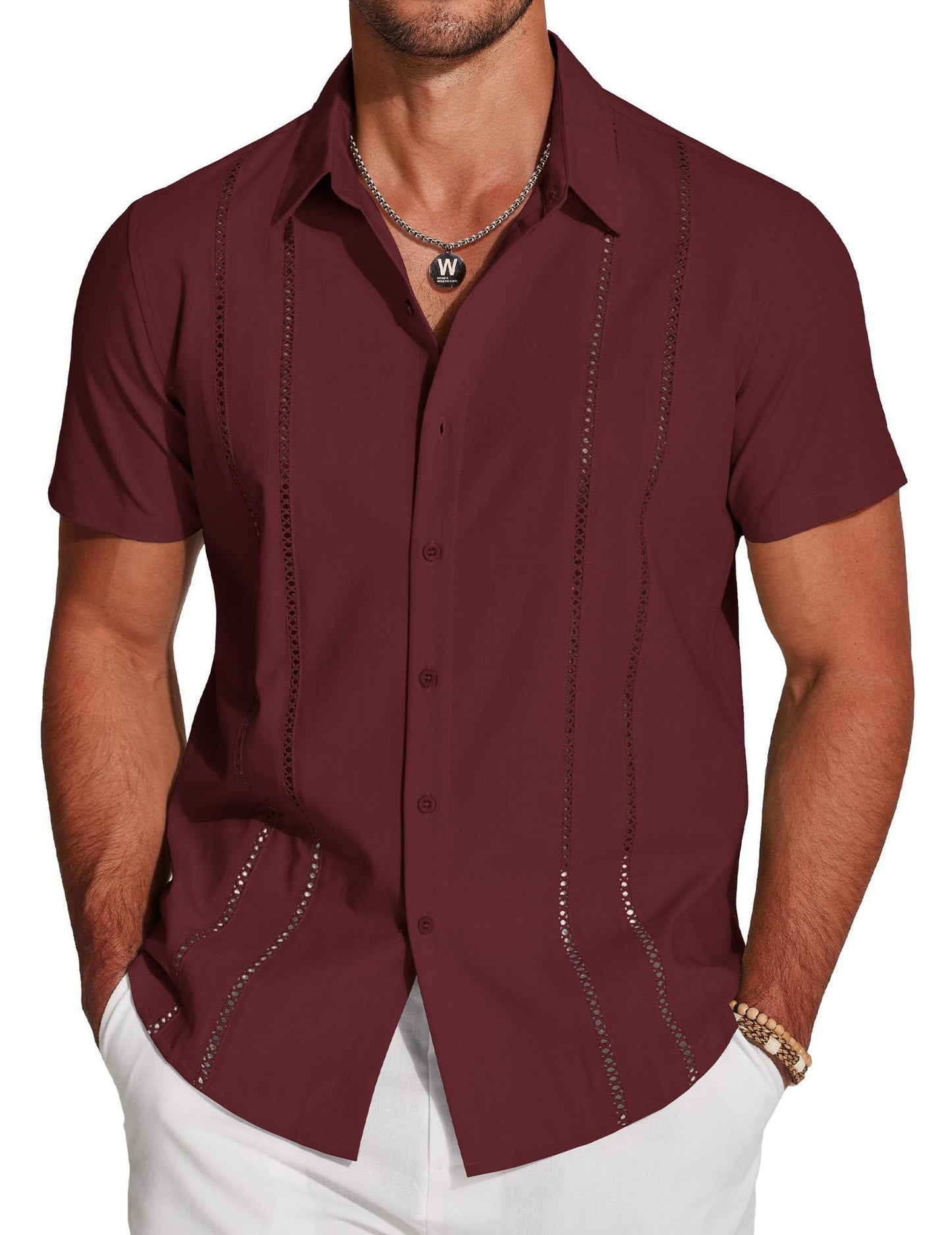 Men's Shirt Hawaiian Short Sleeve Shirt 3D Digital Print Holiday Printing - PryTheory
