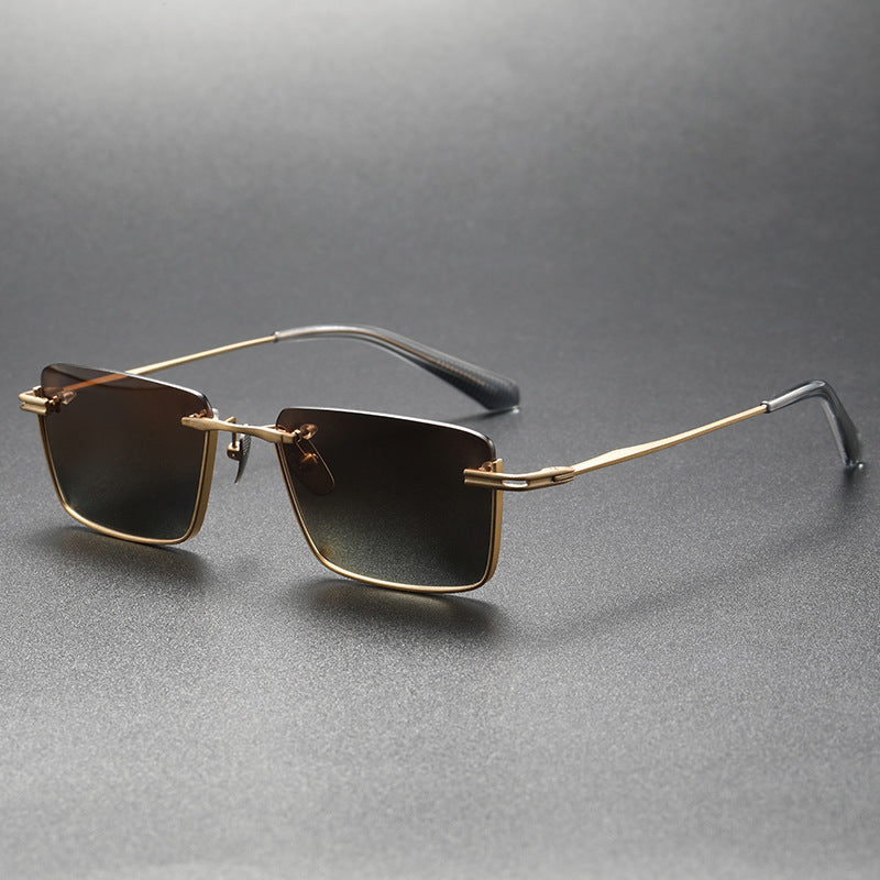 UV-proof Pure Titanium DTX416 With Myopic Glasses Option Fashionable Polarized Sunglasses For Women - PryTheory