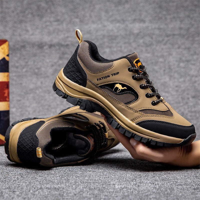 Fashionable And Casual Outdoor Hiking Shoes For Men, Wear-resistant Hiking Shoes - PryTheory