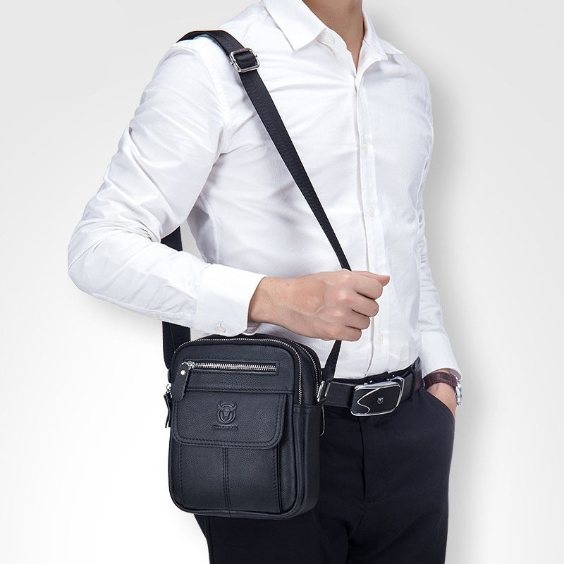Mini Leather Shoulder Cash Bag. - PryTheory