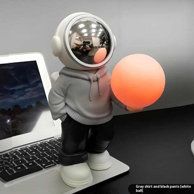 Spaceman Wireless Bluetooth Audio Colorful Night Lamp. - PryTheory