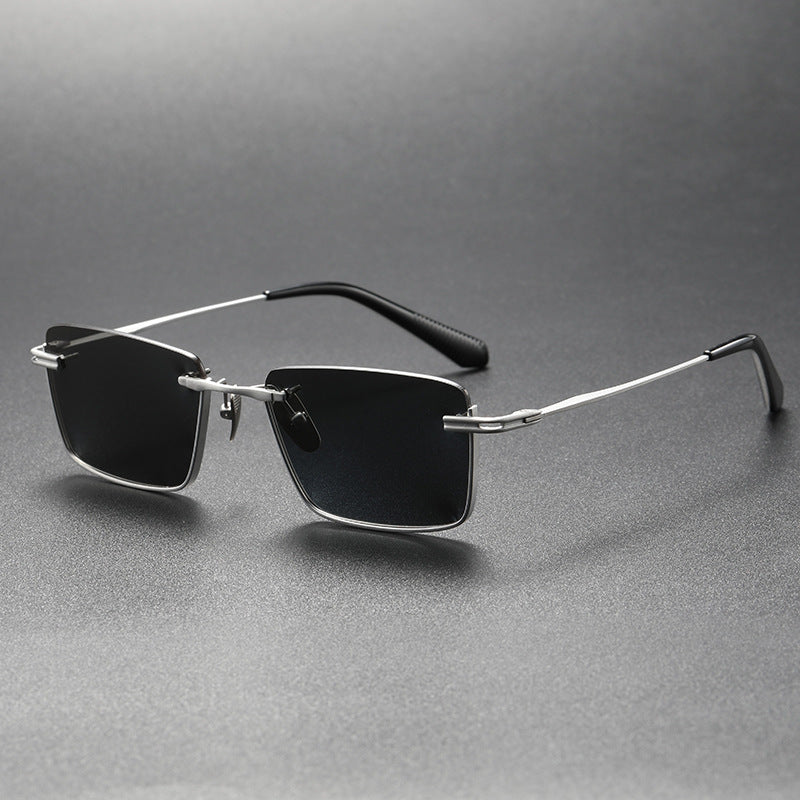 UV-proof Pure Titanium DTX416 With Myopic Glasses Option Fashionable Polarized Sunglasses For Women - PryTheory