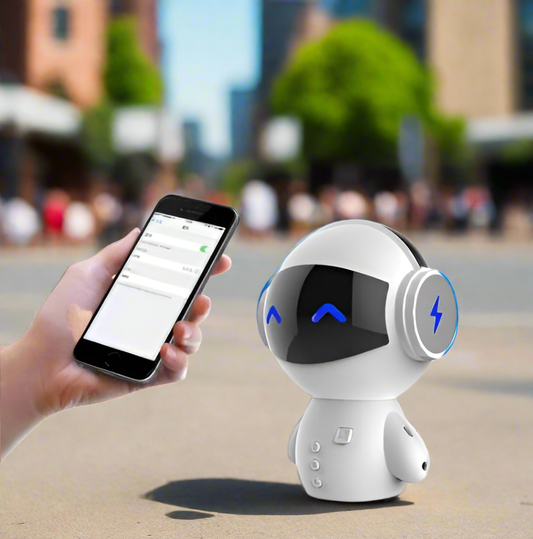 Fruitron mini robot bluetooth speaker. - PryTheory