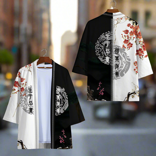 New Summer 3D Printed Retro Cardigan Jacket - PryTheory