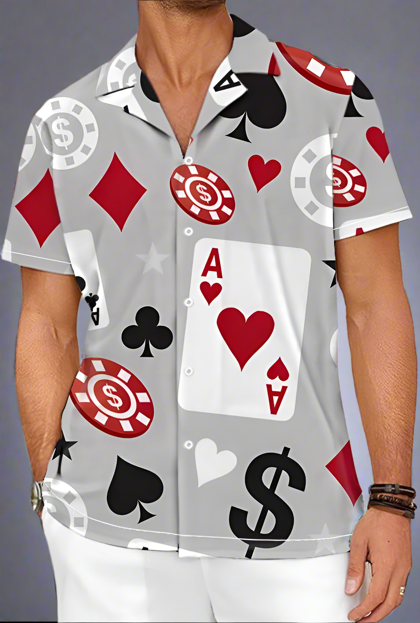 Short Sleeve Men's Casual All-matching Shirt - PryTheory