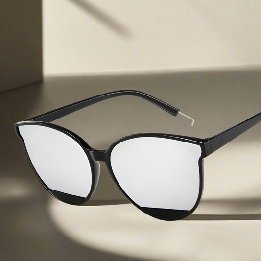 Sunglasses Ladies Round Frame Sunglasses Personalized Sunglasses - PryTheory