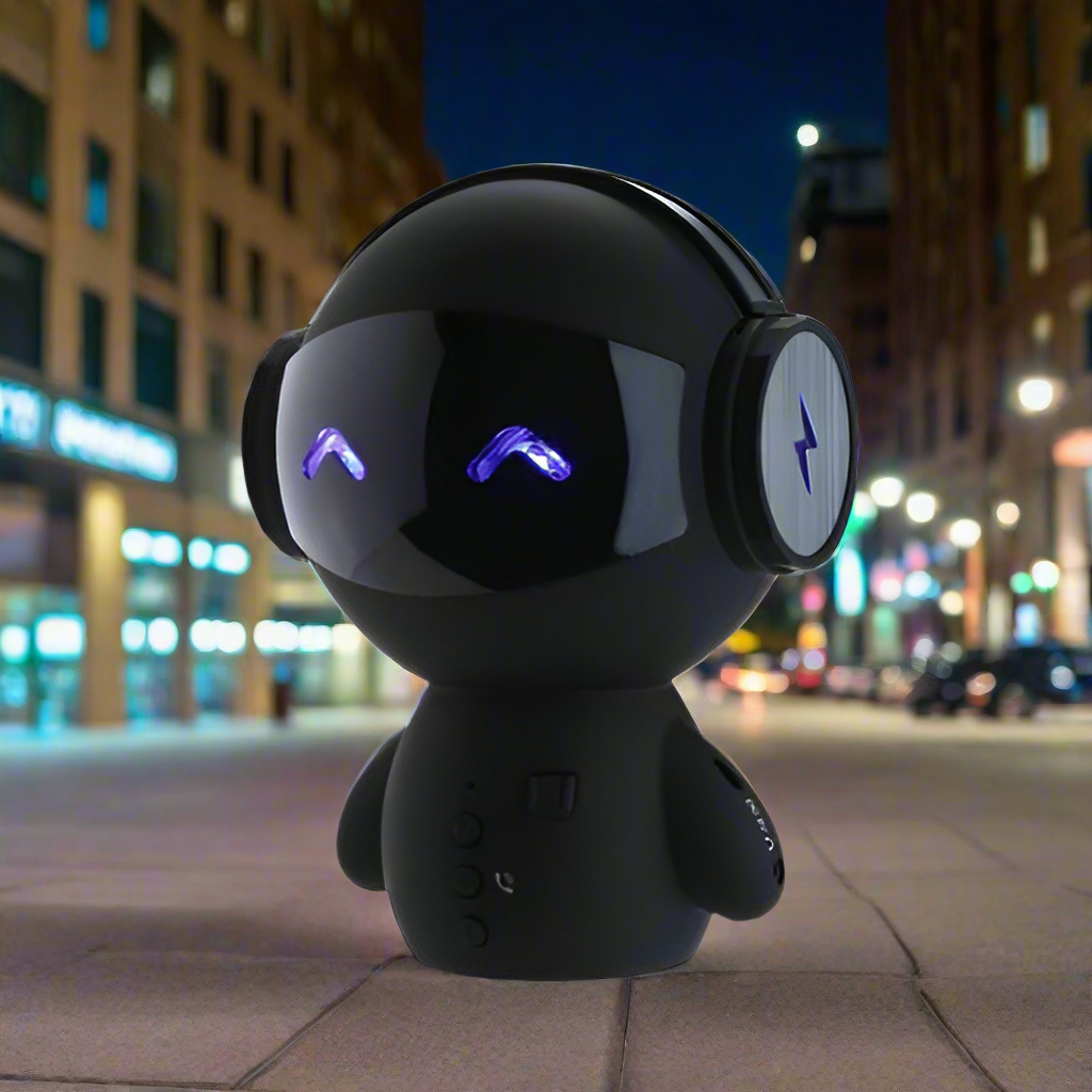 Fruitron mini robot bluetooth speaker. - PryTheory