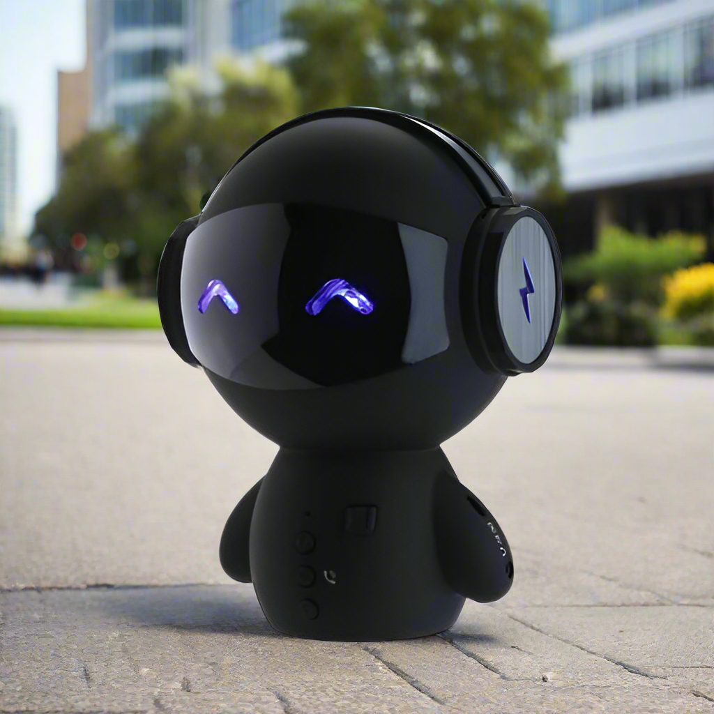 Fruitron mini robot bluetooth speaker. - PryTheory