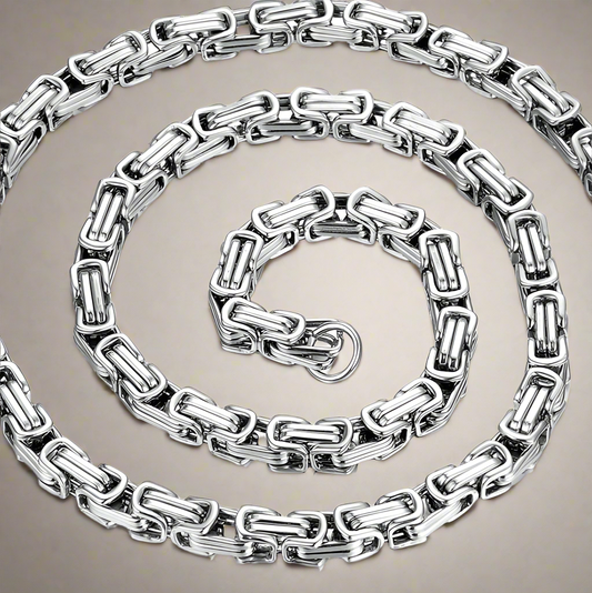 Stainless steel punk Necklace. - PryTheory