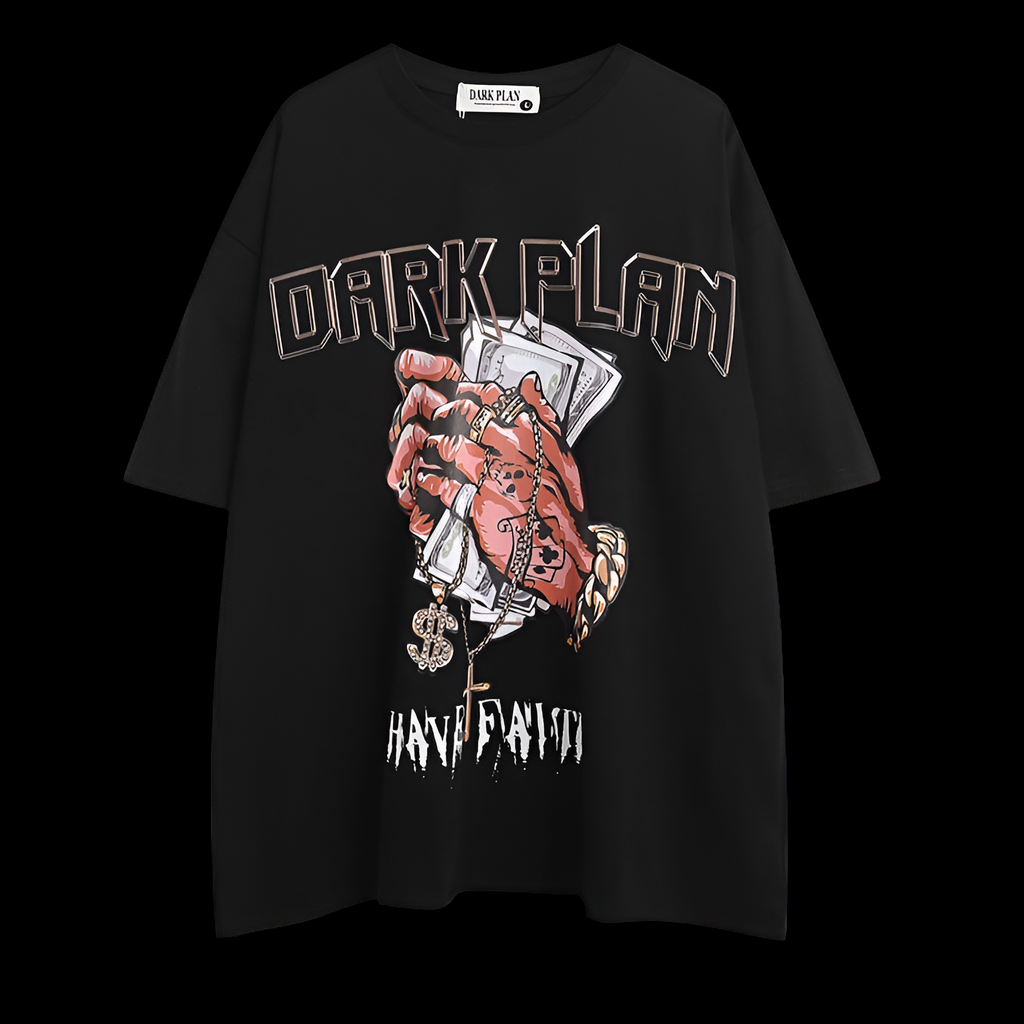 New Casual Hip Hop Crew Neck Half Sleeve T-shirt - PryTheory