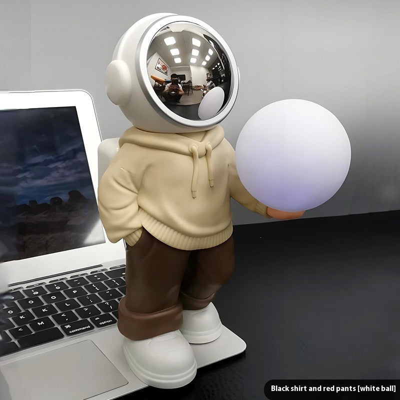 Spaceman Wireless Bluetooth Audio Colorful Night Lamp. - PryTheory