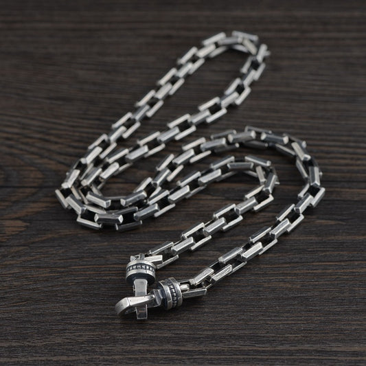 Silver Antique Finish Chain