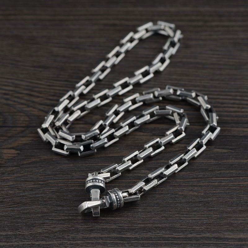 Silver Antique Finish Chain