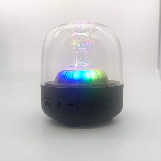 Blue Glass Speaker Desktop MINI Computer Bass - PryTheory