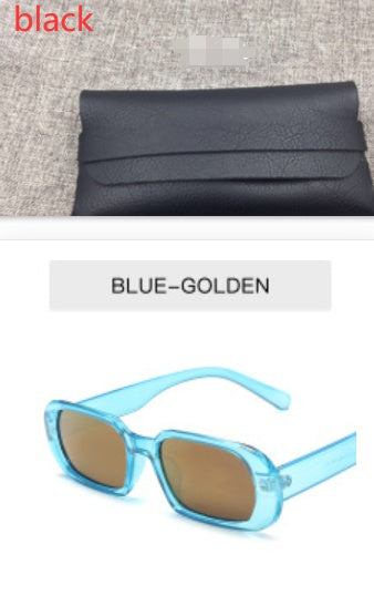 Retro Small Frame Sunglasses Female Candy Color Colorful Fashion Sunglasses - PryTheory