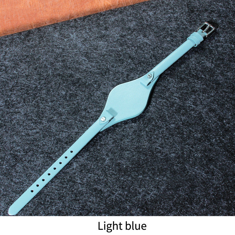 *Genuine Leather Cowhide Lady Tray Watch Band》