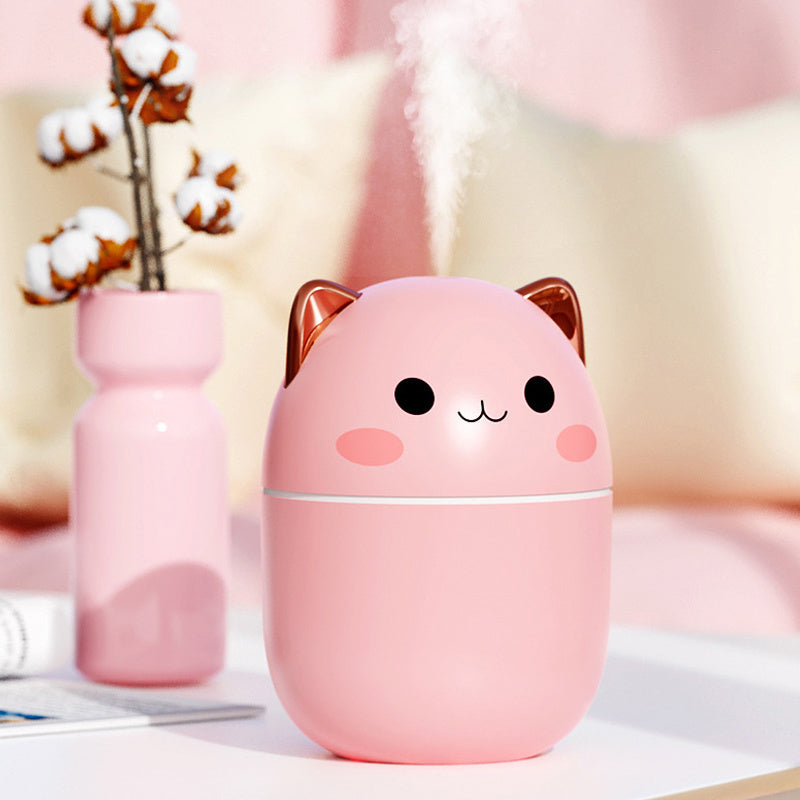 Ultra-Silent/USB/Aromatherapy Air Purifier With Led Cool Mist Spray. - PryTheory