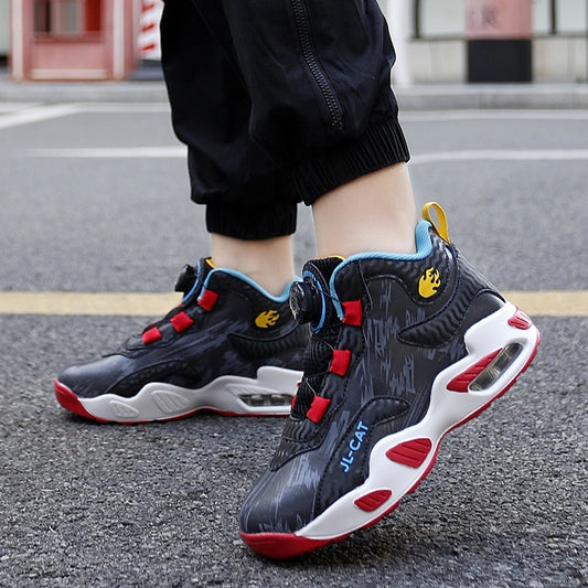 Cushion Rotating Button Running Shoes. - PryTheory