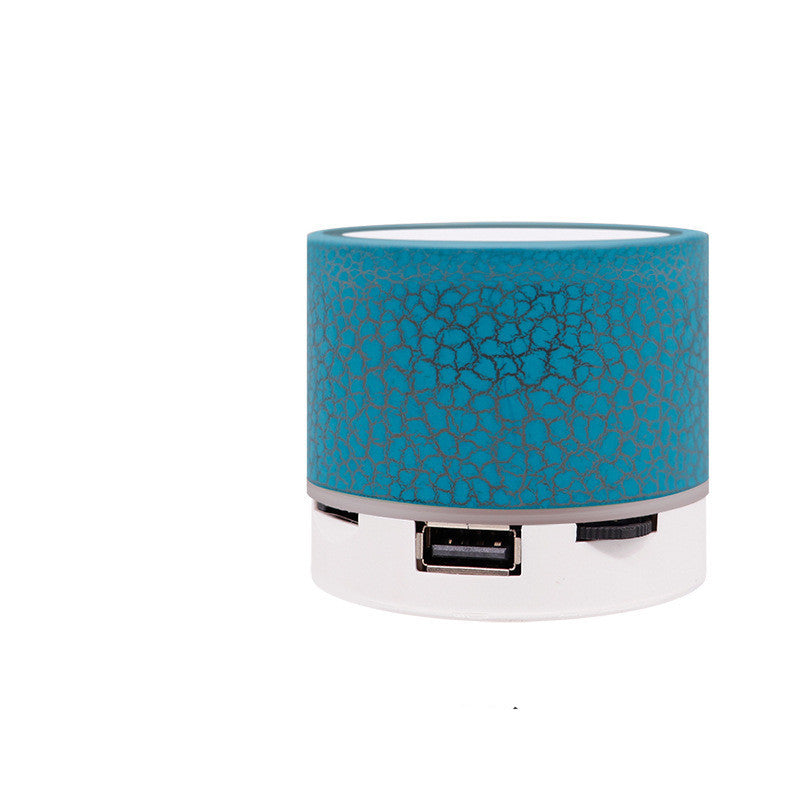 Mini Wireless Bluetooth Speaker Loudspeaker Colorful Light Crack Sound Audio Portable Subwoofer Support TF Card MP3 Player - PryTheory